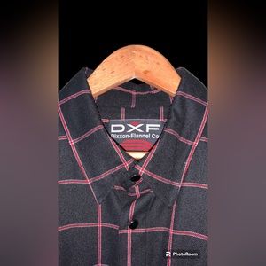 Dixxon flannel The Gridlock men’s flannel XL snap buttons
